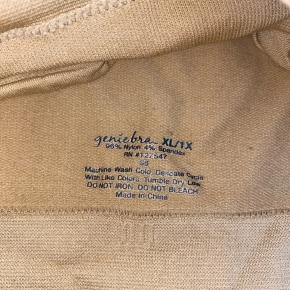 GENIE BRA Bundle of 2 Genie Sports Bras & 1 BCG brand Sports Bra Women’s Sz XL - Picture 5 of 7